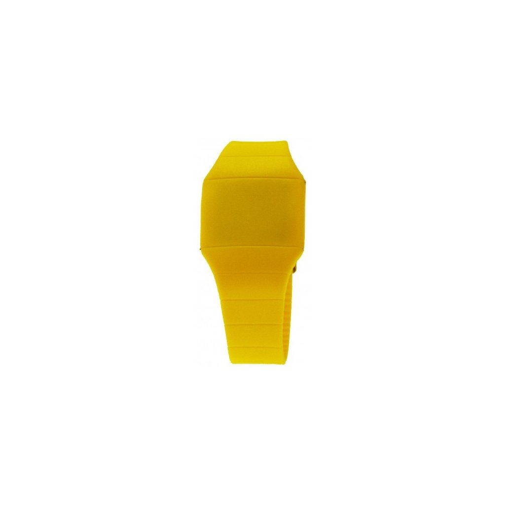 Hodinky HACKER Led Watch - Yellow Banana HLW-02