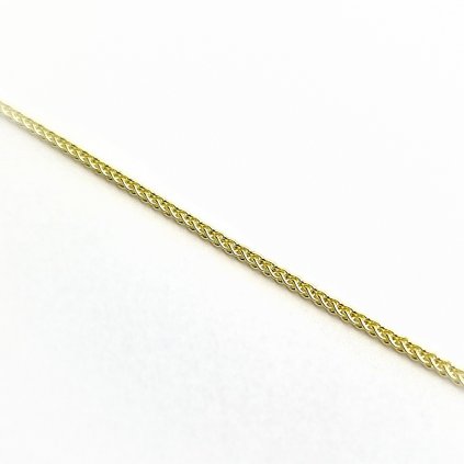 Prepletený zlatý náramok 3D vzor, od 1,85 g, 14k