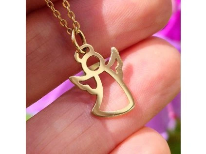 Anjelik Zlatý prívesok