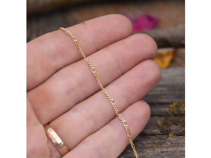 Zlata%20retiazka%20figaro%201%2C4mm 7