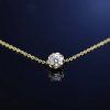 Zlata retiazka diamant 4mm
