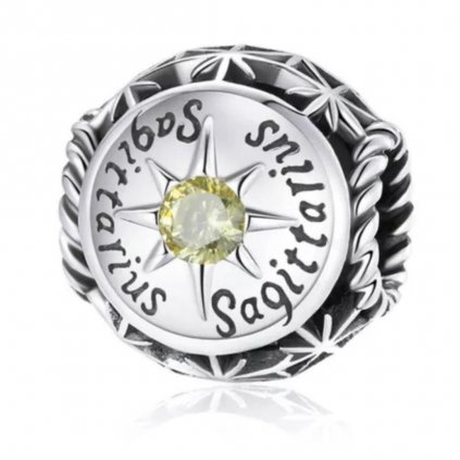 4700 STŘELEC ZVĚROKRUH Šperky Daniek, stříbrný korálek přívěsek