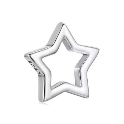 SIMPLICITY STAR, STŘÍBRNÝ KORÁLEK, ŠPERKY DANIEK, FIT PANDORA