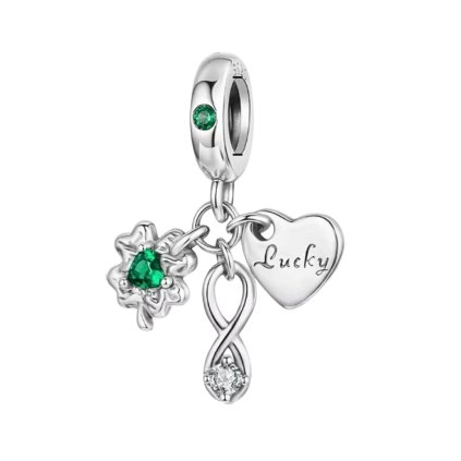 ŠTĚSTÍ, STŘÍBRNÝ PŘÍVĚSEK, ŠPERKY DANIEK, FIT PANDORA