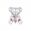 SRDÍČKOVÝ MEDVÍDEK, STŘÍBRNÝ KORÁLEK, ŠPERKY DANIEK, FIT PANDORA(1)