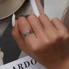 KLENOT ŠTĚSTÍ, STŘÍBRNÝ PRSTEN, ŠPERKY DANIE, FIT PANDORA