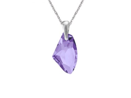 Prívesok Swarovski elements Galactic  fialový Tanzanite 19mm