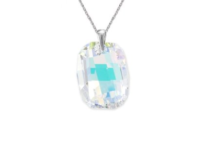 Prívesok Swarovski elements Graphic dúhový  CRYSTAL AB 19mm