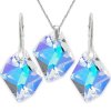 Set Swarovski elements Cosmic dúhovýv CRYSTAL AB 14mm