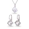 Set Swarovski elements kocky 8 mm číry CRYSTAL CAL'VZ'