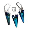 Set Swarovski elements Spike modrý Bermuda Blue 18mm