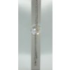 Oceľový náramok s ozdobou Swarovski element Twist biela Moonlight 28mm