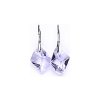 Náušnice Swarovski elements Cosmic fialové Violet  20mm