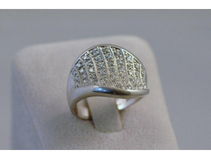 Stříbrný prsten Belinda 2 zirkon
