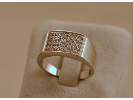 Stříbrný prsten Leon