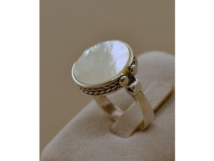 12275 stribrny prsten nala pearl 2