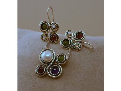 Stříbrná souprava Rozita