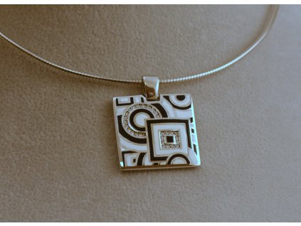 Stříbrná souprava Karin