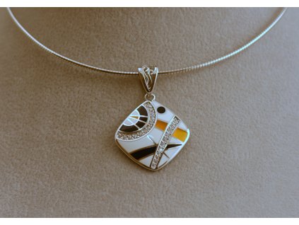 Stříbrná souprava Aloisie