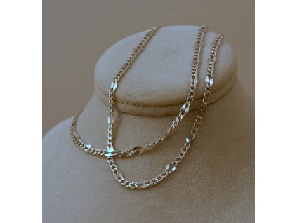 Stříbrný řetízek Dany 42