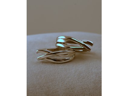 Stříbrné náušnice Nela