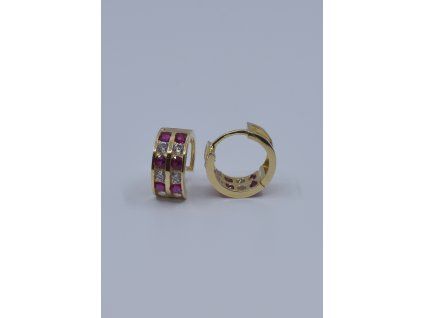 Zlaté náušnice Dora