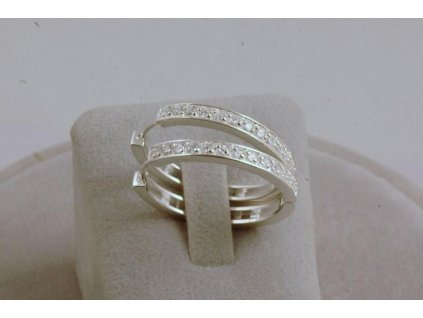 4357 stribrne nausnice lada