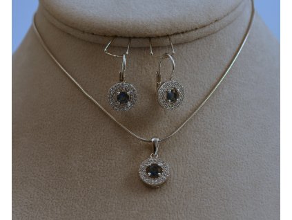 Stříbrná souprava Lara