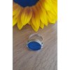 10902 5 stribrna souprava royal blue