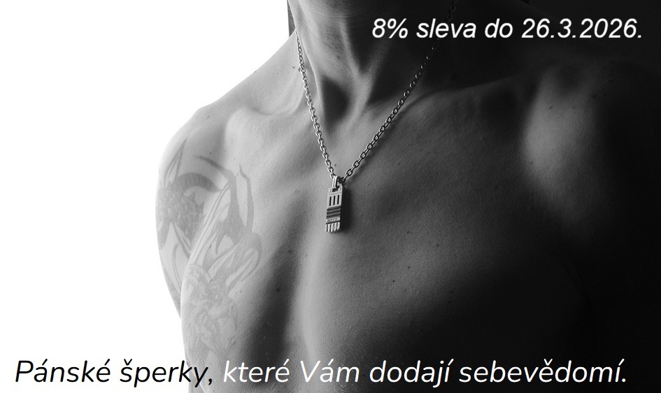 Pánské šperky, které Vám dodají sebevědomí