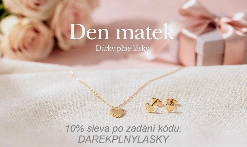 SLEVA ŠPERKY DEN MATEK