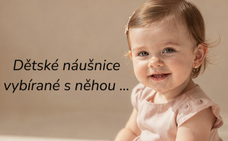Nejkrásnější náušničky pro miminka