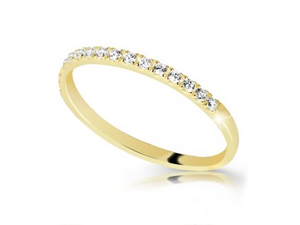 Dámský jemný zlatý prsten 1787 (Velikost prstenu 60)