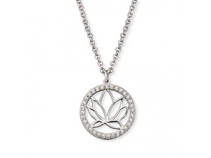 Stříbrný náhrdelník Engelsrufer lotos 896 (Délka náhrdelníku 40 cm)