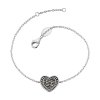Stříbrný náramek srdce Engelsrufer 1900 (Délka náramku 16 cm)