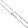 Stříbrný náhrdelník 346 s válečky (Délka řetízku 45 cm)