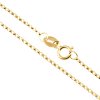 Zlatý řetízek hrášek 817 (Délka řetízku 45 cm)