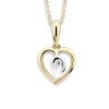 91897 zlate srdicko se zirkonem 1092