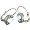 92641 zlate nausnice s diamanty a topazem 1667