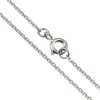 Dětský řetízek v bílém zlatě 1162 (Délka řetízku 36 cm)