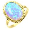 Zlatý prsten s opálem 1282 (Velikost prstenu 55)