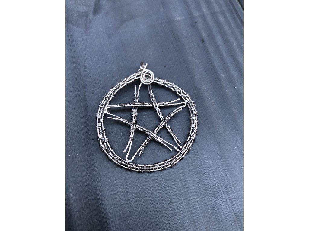 Přívěsek pentagram - Šperky od Lendule