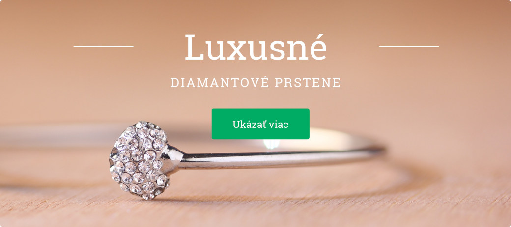 Luxusné diamantové prstene