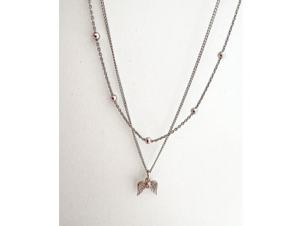 set řetízků SVĚTLO a KLID  silver plated