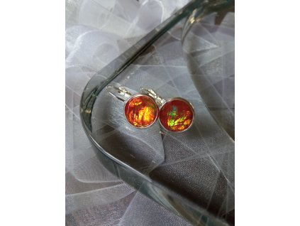 Zavírací náušnice SIMPLE STONE Color