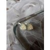 Zavírací náušnice HEARTS Diamond Stone