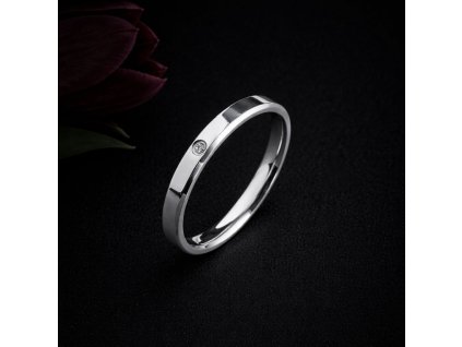 Prsten 3mm kamínek