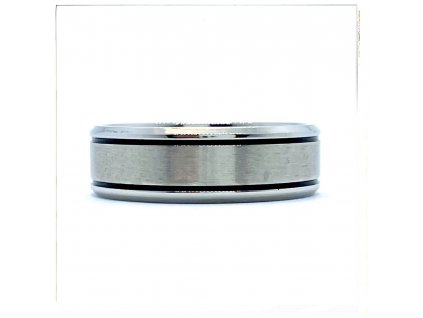 (O130) Ocelový prsten 7 mm, UNISEX