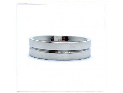 (O134) Ocelový prsten 6 mm, UNISEX