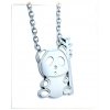 (O4053) Ocelový dámský set/náhrdelník MEDVÍDEK PANDA
